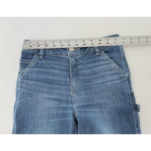 NWOT‎ Cat & Jack Boy’s Blue Denim Stretch Ankle Straight Jeans Size 12 Everyday - Picture 6 of 8